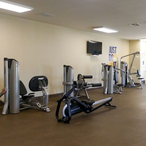 fitness center at Edson in Oceanside, California
