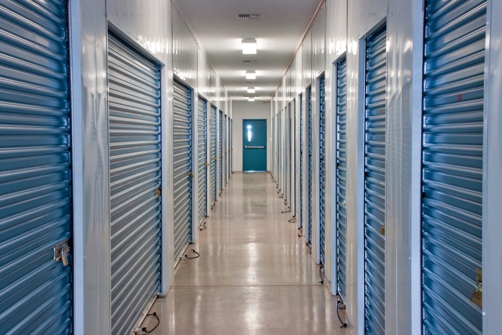 climate controlled units at American Self Storage – Clayton East in Clayton, North Carolina