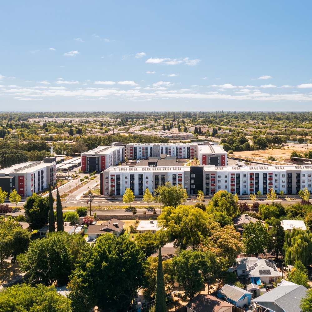 View the neighborhood near Kinect @ Southport in West Sacramento, California