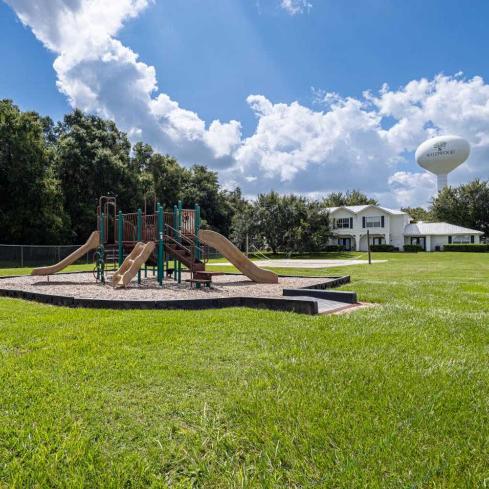 Kids play area at Cypress Commons in Wildwood, Florida