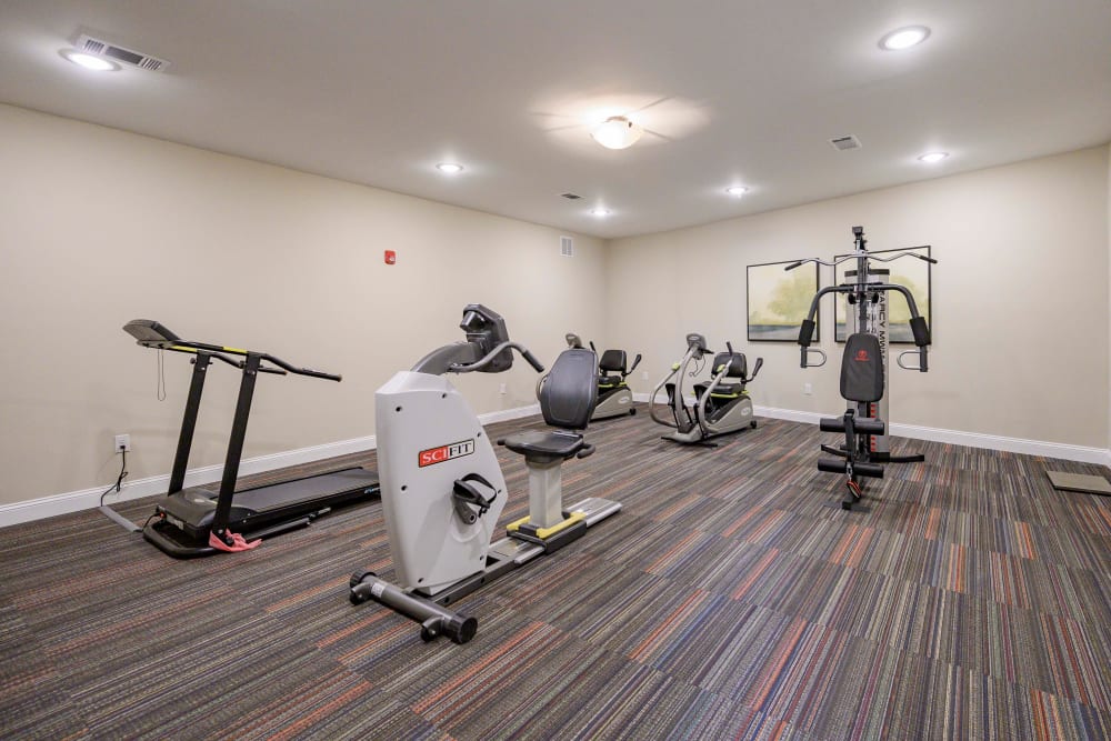 Fitness center at Harmony at Brentwood in Brentwood, Tennessee