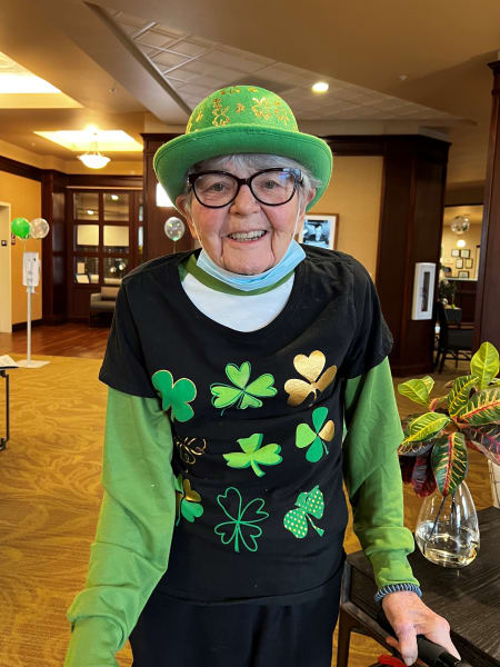 Tacoma (WA) residents went all out with their St. Patrick's Day outfits.