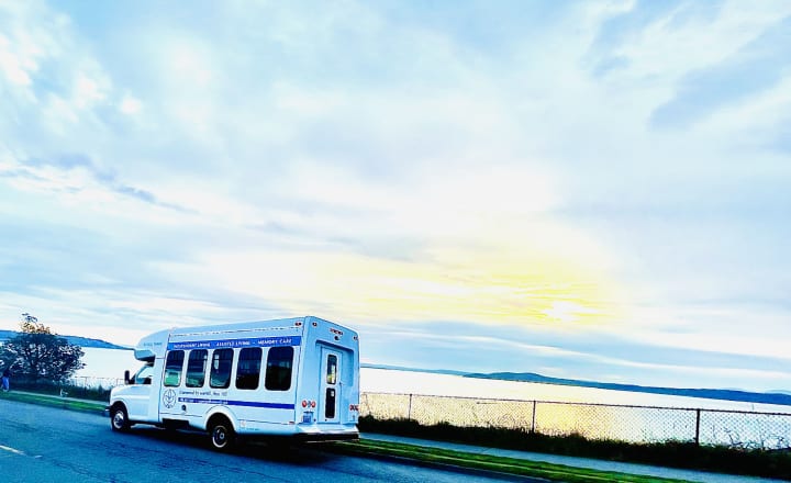 First Hill (WA) residents enjoyed a nice sunset down on the water.