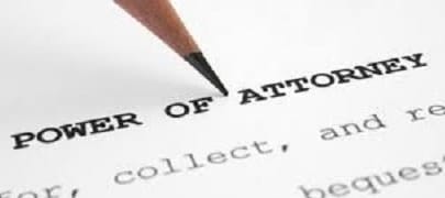 Power of Attorney document