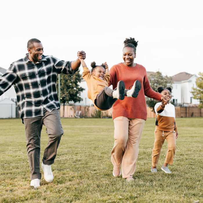 Residents enjoy a walk near Magnolia Chase, Virginia Beach, Virginia