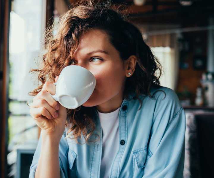 Residents enjoying coffee near Monaco Arms in Jacksonville, Florida
