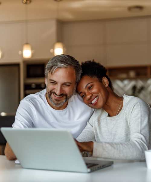 Biracial couple at The Current in Grand Rapids, Michigan