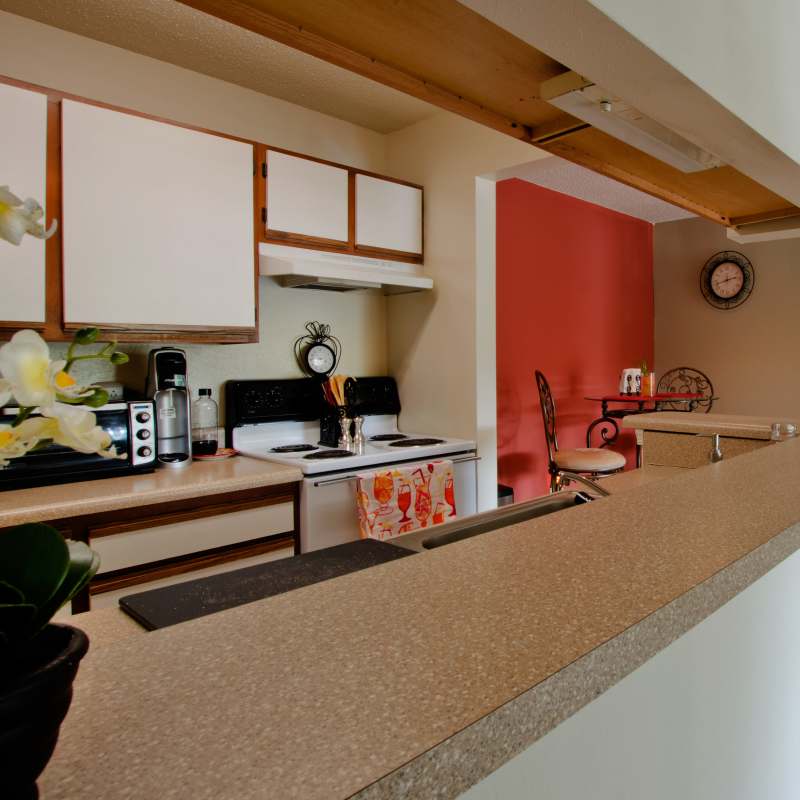 Modern kitchen at Rockwood Park, Richmond, Virginia