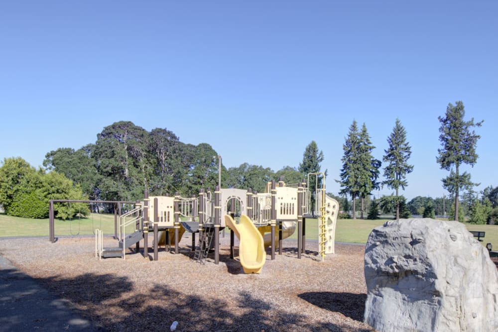 Playground equipment at Greenwood in Joint Base Lewis McChord, Washington