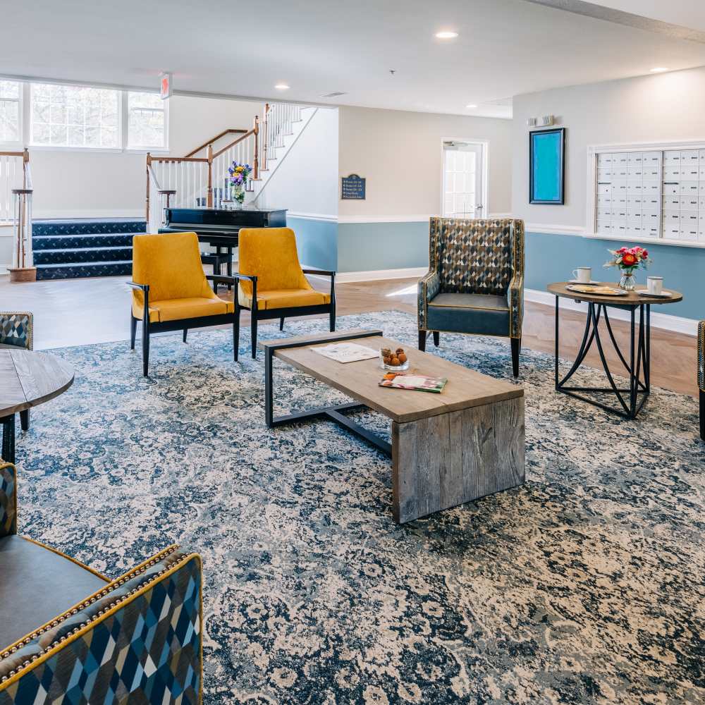 First floor reception at Randall Residence of Decatur in Decatur, Illinois