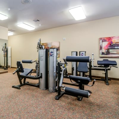 fitness center at Serra Mesa in Oceanside, California
