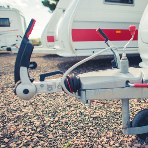 RV parking at Red Dot Storage in Wichita, Kansas