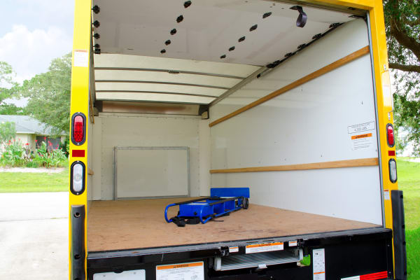 Free moving truck at CT SELF STOR in West Hartford