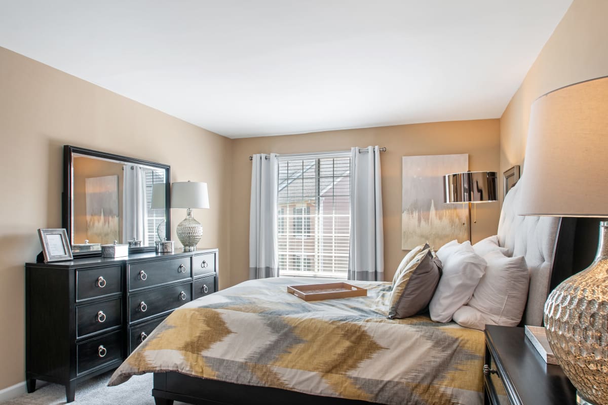 Bedroom at Montgomery Manor Apartments & Townhomes in Hatfield, Pennsylvania