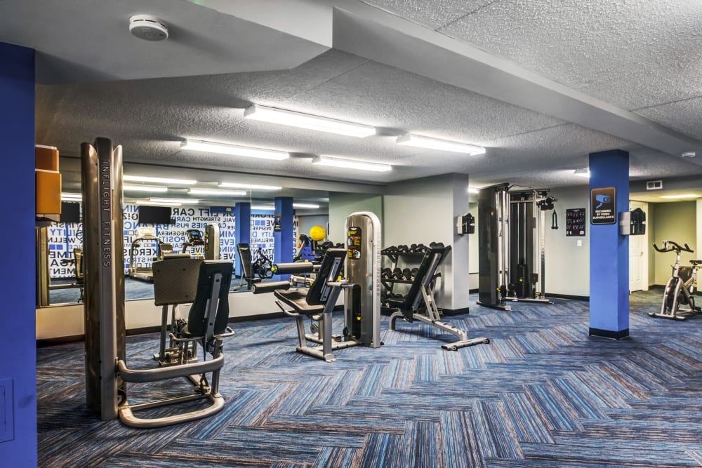 Fitness Center at Curren Terrace in Norristown, Pennsylvania