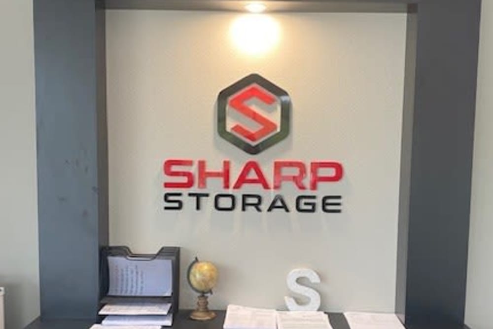 Front desk at Sharp Storage in Pineville, Missouri