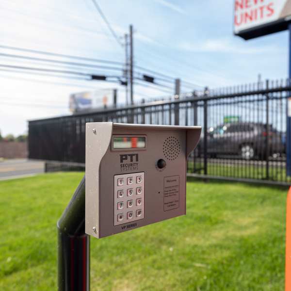 Electronic entrance at self-storage facility at Stack and Store - Bel Air in Bel Air, Maryland