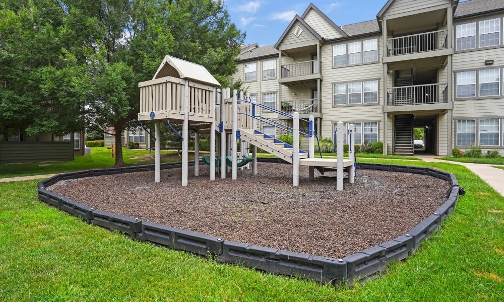 Playground  at Villas of Waterford Apartments in Wichita, Kansas