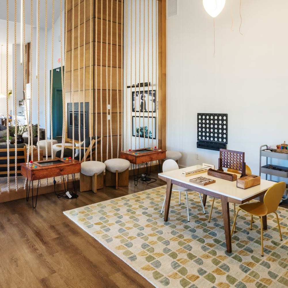 Spacious clubhouse at InterUrban 2.0 in Billings, Montana