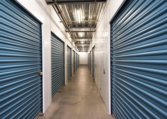 Climate-controlled storage units at Silverhawk Self Storage in Murrieta, California