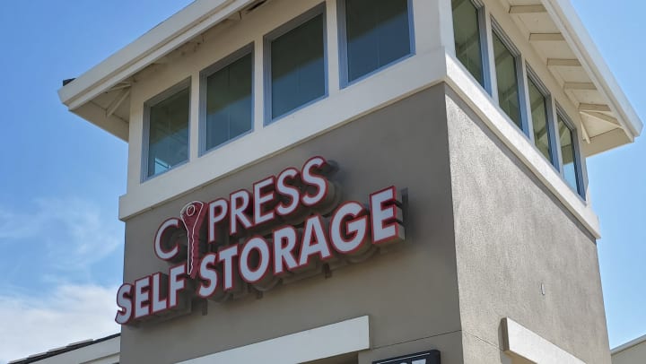 Front of Cypress Self Storage