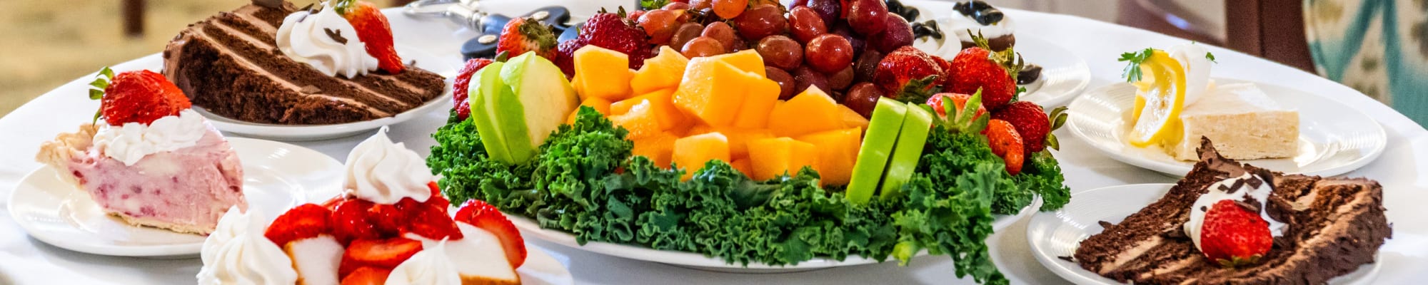 Dining at Harmony at Brookberry Farm in Winston-Salem, North Carolina
