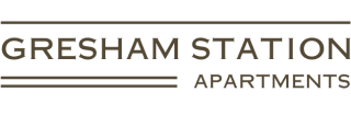 Logo for Gresham Station Apartments in Gresham, Oregon