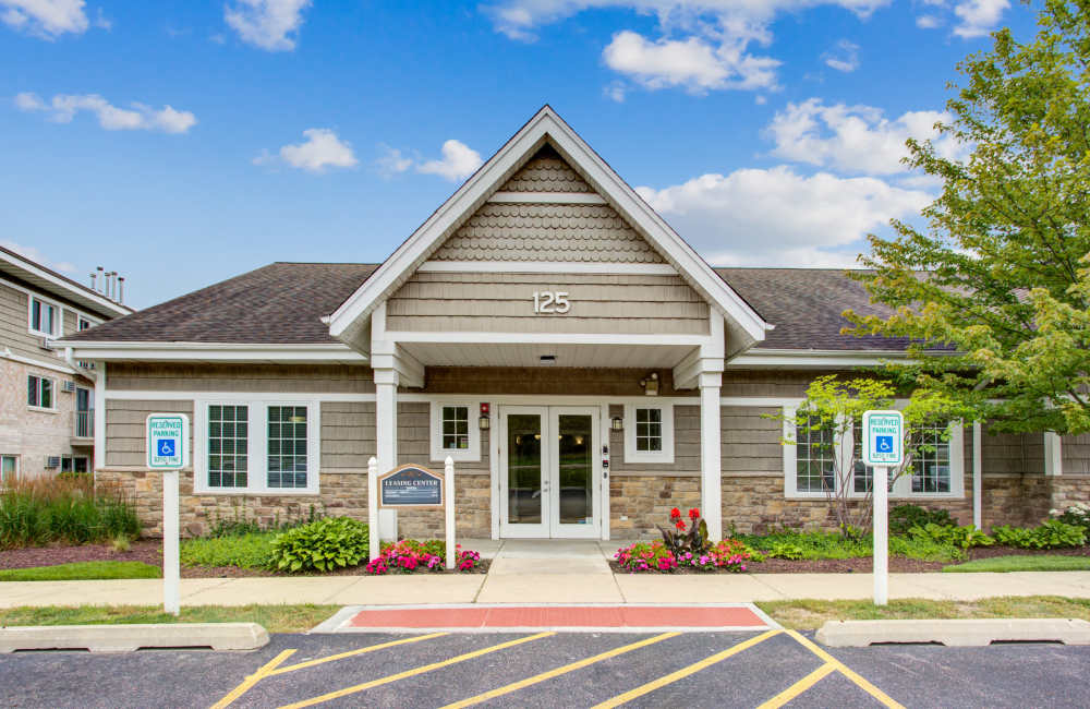 Leasing office exterior