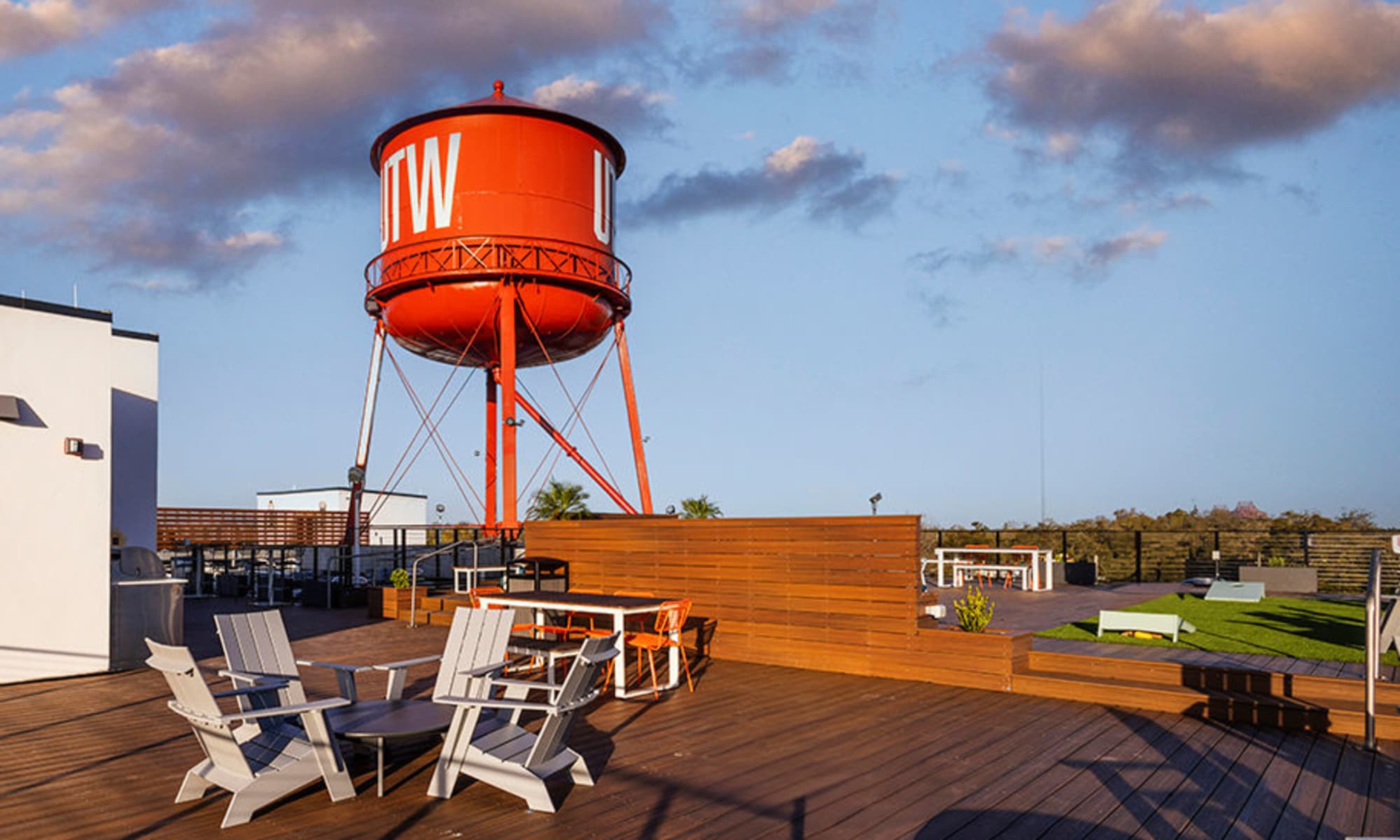 Collaboration on the rooftop at Workhouse at Union Terminal in Jacksonville, Florida