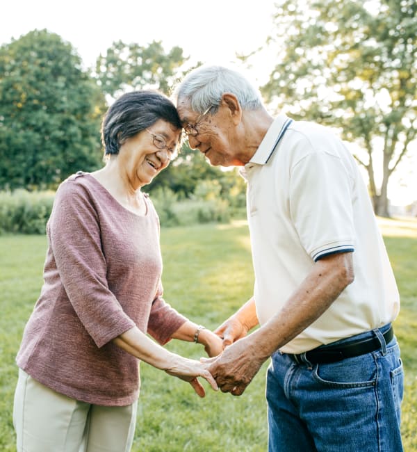 Happy residents at Brightwater Senior Living of Capital Crossing