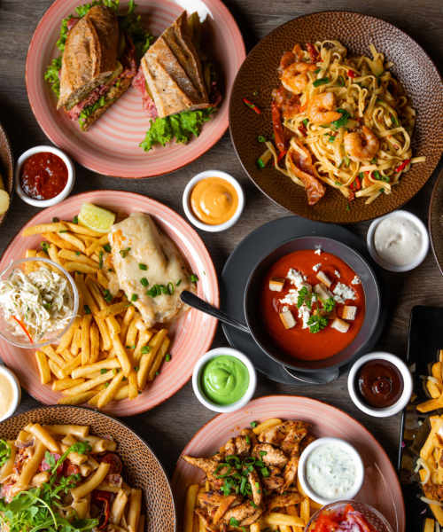 Delicious food near Taylor Crossing in Green Bay, Wisconsin