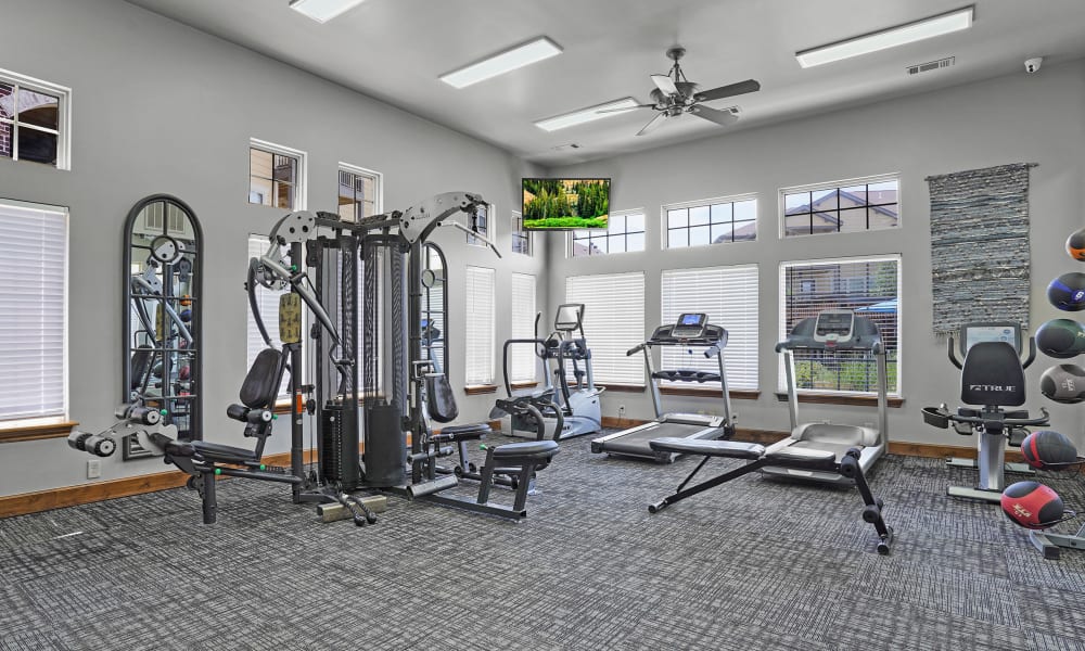 Gym at Park at Coulter in Amarillo, Texas