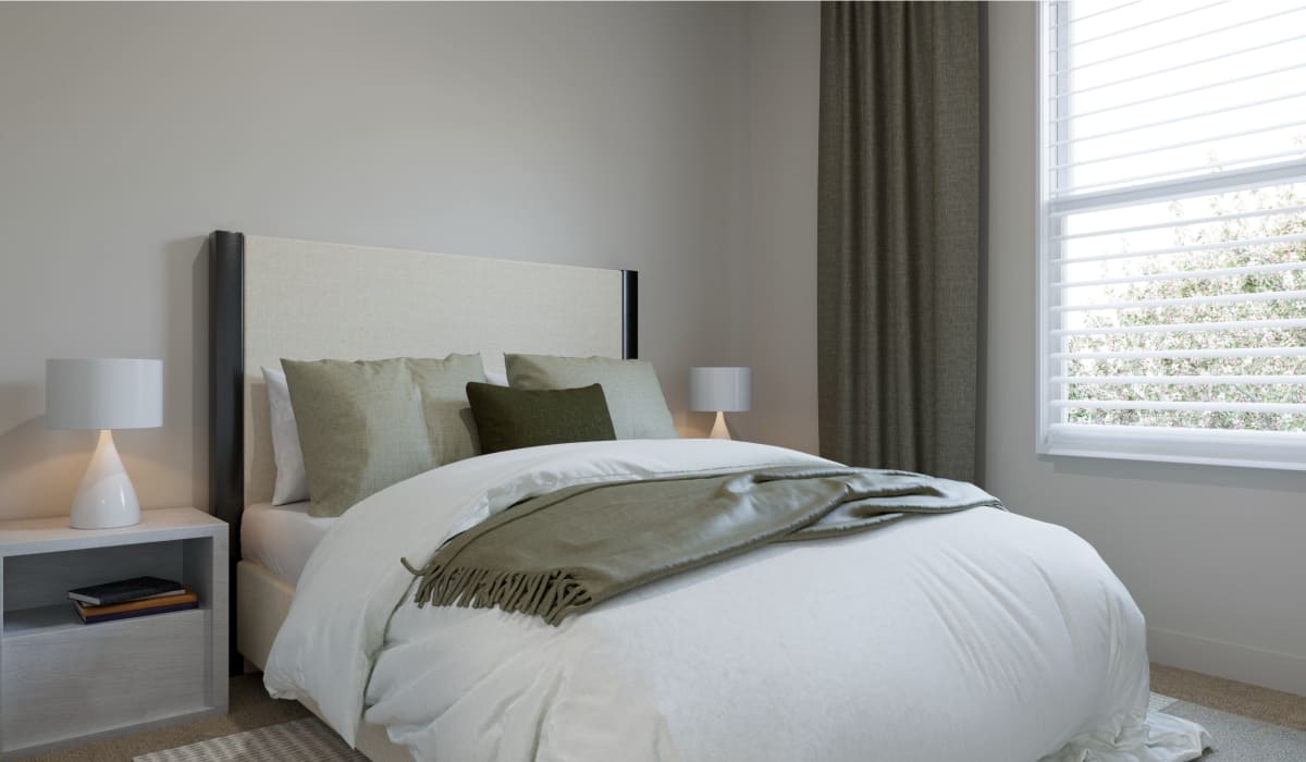 Bedroom at Remington Lake Apartments in Hamilton, Ohio