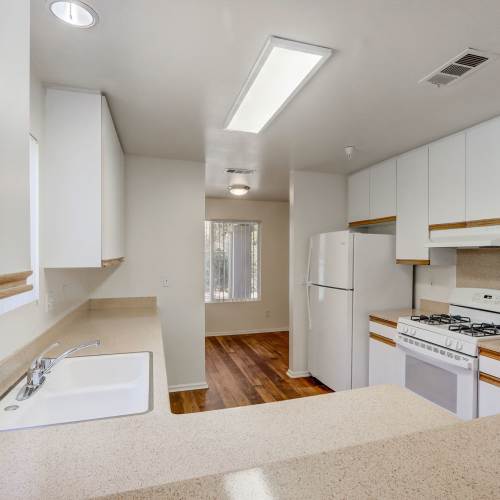 kitchen at San Onofre II in San Clemente, California