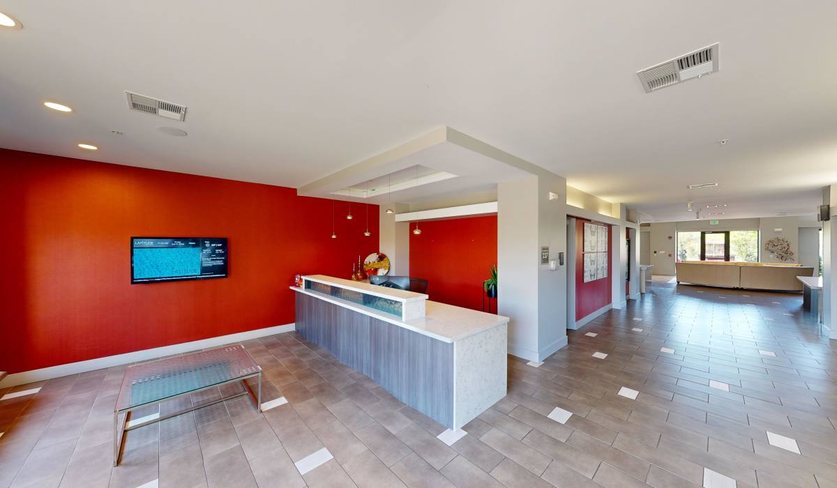 Leasing office at Latitude at Deerfield Crossing in Mason, Ohio