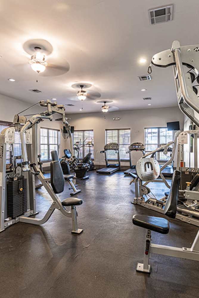 Community fitness center at Blue Ridge in Midland, Texas 