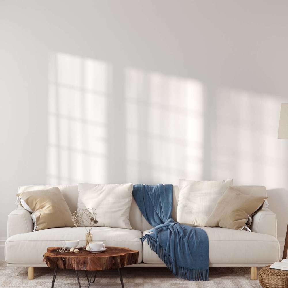 Living room at 15 West Apartments in Vancouver, Washington