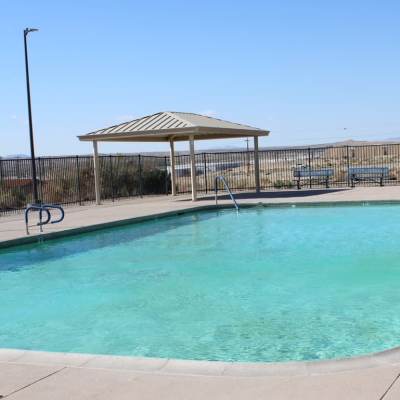 pool at Marine Palms in Twentynine Palms, California