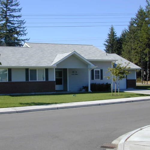 Exterior view of a home at Eagleview in Joint Base Lewis McChord, Washington