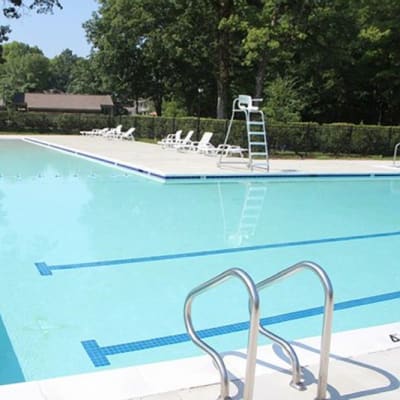 Swimming pool at Hamilton Redoubt in Newport News, Virginia