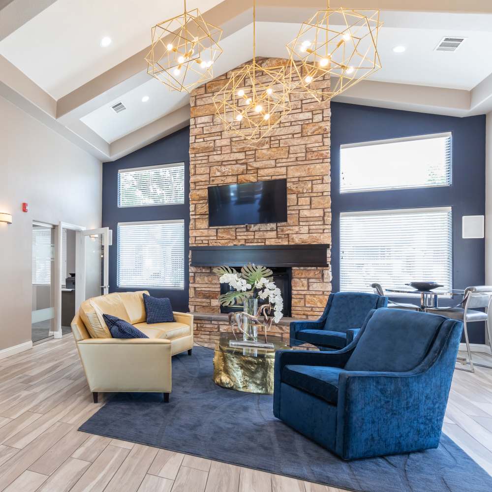 Resident lounge at The Dakota at Governors Ranch in Littleton,Colorado