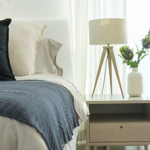 Bedroom at Aberdeen at Bellmar in Dallas, Texas