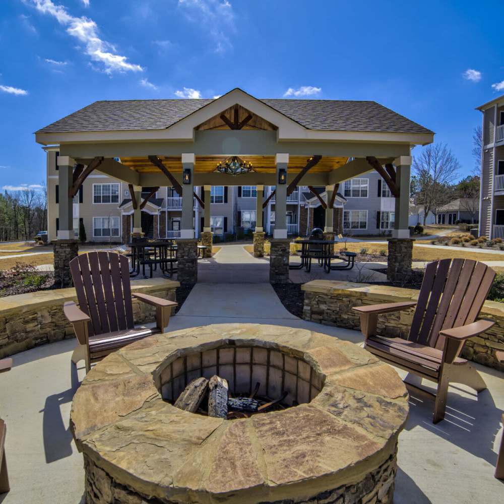 Community grill oven at Avonlea Highlands in Cartersville, Georgia