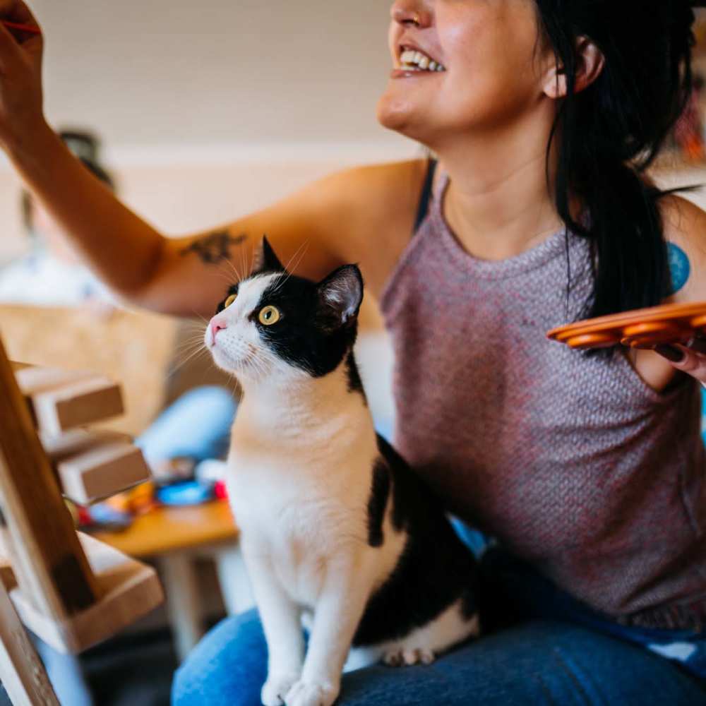 Pet-friendly at The Trail Lakes in Fort Worth, Texas