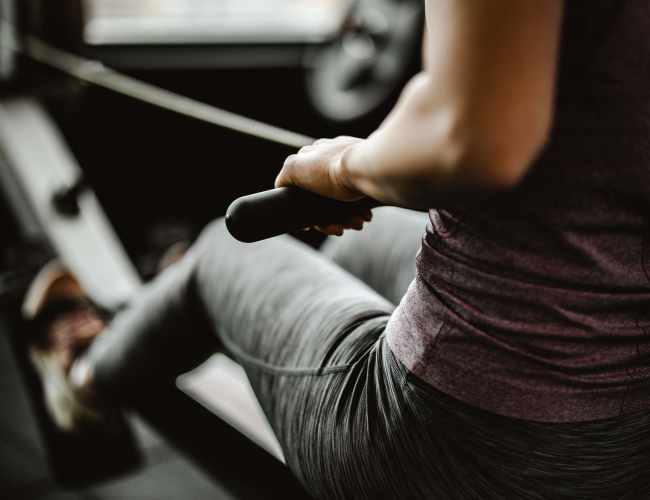 Community fitness center at McKinney Falls Apartments in , Texas