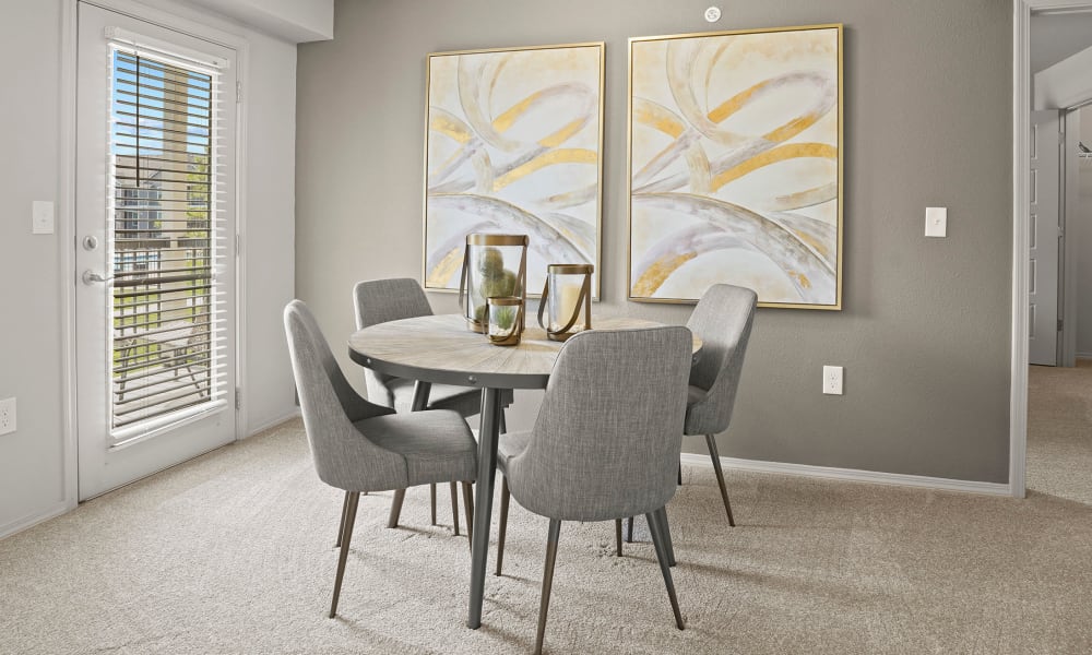 Dining room at Cottages at Crestview in Wichita, Kansas