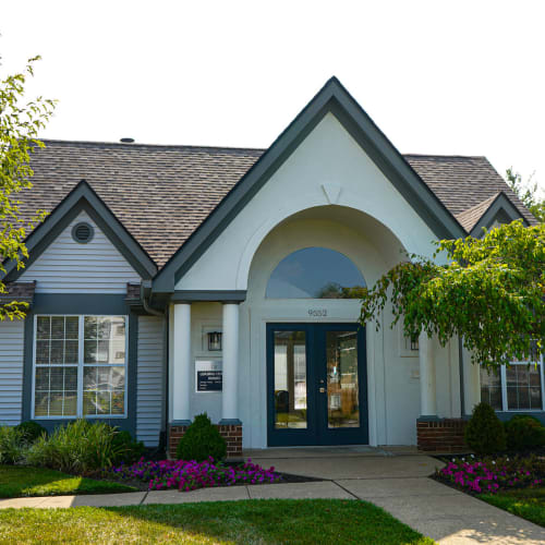 Exterior of the leasing office at Kenton Reserve in Independence, Kentucky