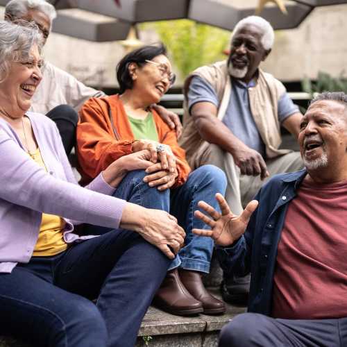 Resident having fun time at Cotton Wood Apartments in Dublin, California