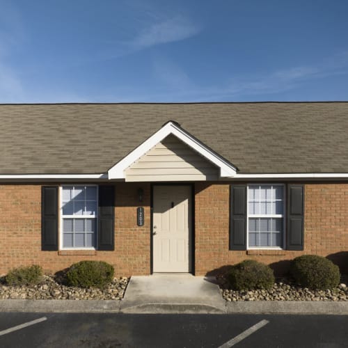 Community mail area at Home Place Apartments in East Ridge, Tennessee