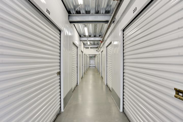 Ground level storage units